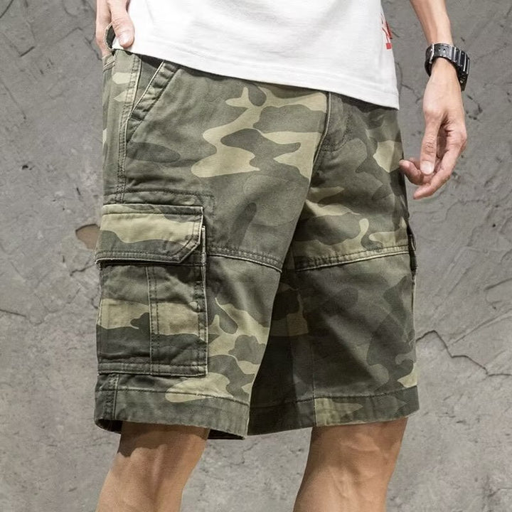 Summer Casual Camouflage Workwear Shorts - Han2sure-men's fashion clothing, women's accessories, designer jewelry, stylish outfits for men, trendy women's fashion, luxury fashion brand